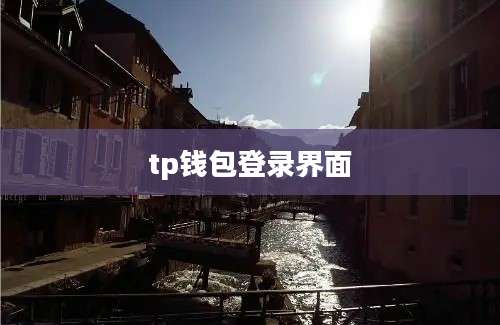 tp钱包登录界面