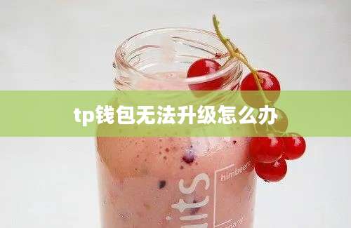 tp钱包无法升级怎么办