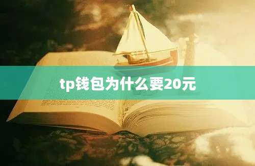 tp钱包为什么要20元