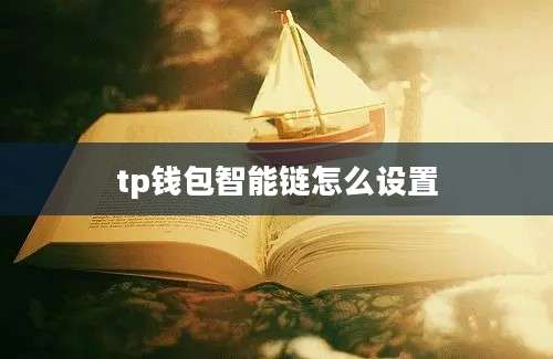 tp钱包智能链怎么设置