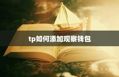 tp如何添加观察钱包