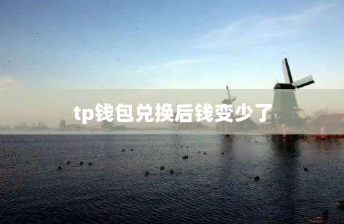 tp钱包兑换后钱变少了