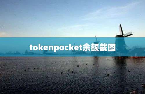 tokenpocket余额截图