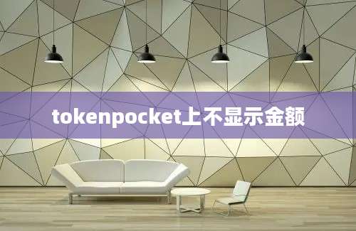 tokenpocket上不显示金额