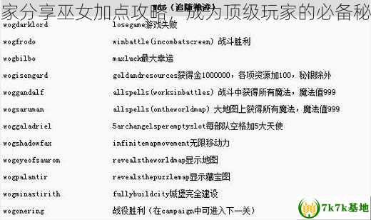 独家分享巫女加点攻略，成为顶级玩家的必备秘籍