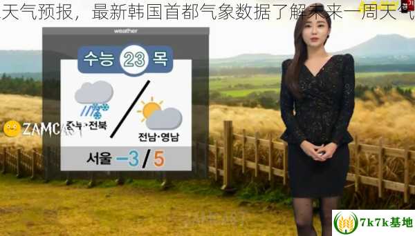 首尔天气预报，最新韩国首都气象数据了解未来一周天气情况