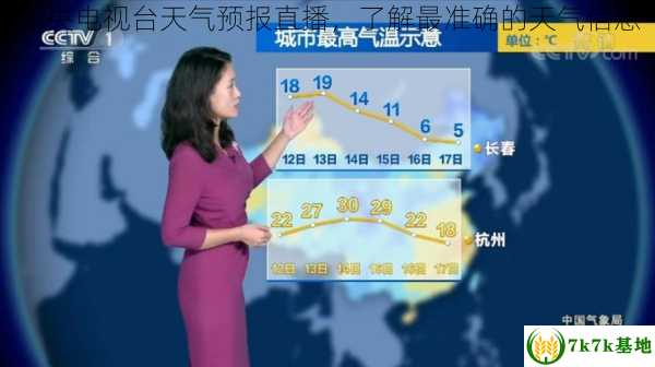 中央电视台天气预报直播，了解最准确的天气信息