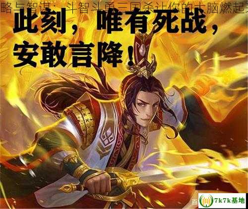 战略与智谋：斗智斗勇三国杀让你的大脑燃起来！