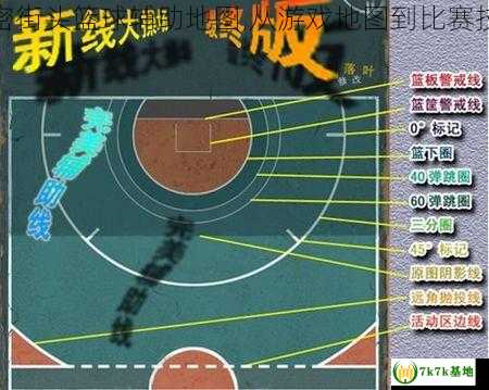 解密街头篮球辅助地图,从游戏地图到比赛技巧