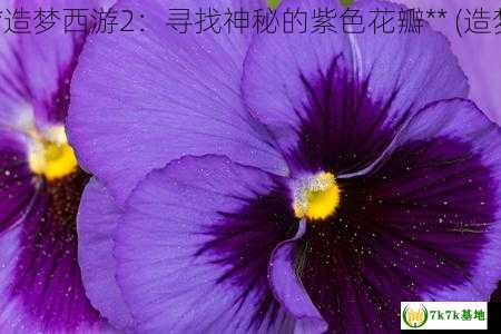 造梦西游2紫色花瓣 **造梦西游2：寻找神秘的紫色花瓣** (造梦西游2紫色花瓣爆率)