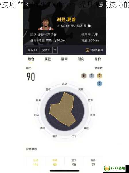 nba2k online技巧 **NBA2K Online：提升游戏技巧的秘诀与策略**