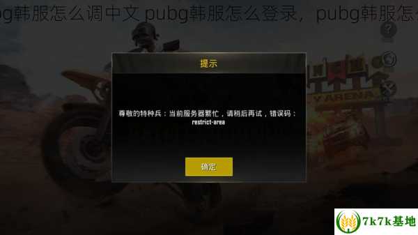 pubg韩服怎么调中文 pubg韩服怎么登录，pubg韩服怎么进