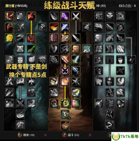 魔兽世界WLK盗贼需要什么属性，魔兽世界wlk盗贼