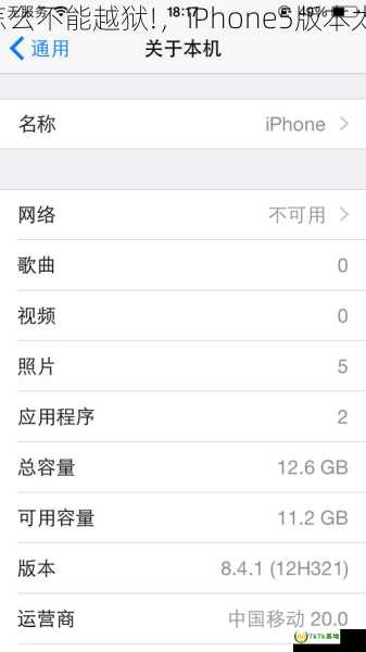 iPhone5版本6.1.4怎么不能越狱!，iPhone5版本太低下载不了QQ咋办