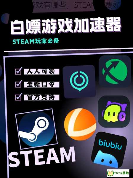 steam免费好玩的游戏有哪些，STEAM免费好用加速器推荐