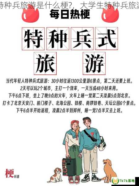 大学生特种兵旅游是什么梗?，大学生特种兵旅游的意义